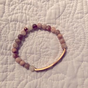 Beaded bracelet with Bible verse